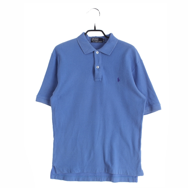 [POLO BY RALPH LAUREN]   코튼 반팔 카라 티셔츠( MADE IN JAPAN )[SIZE : MEN M]