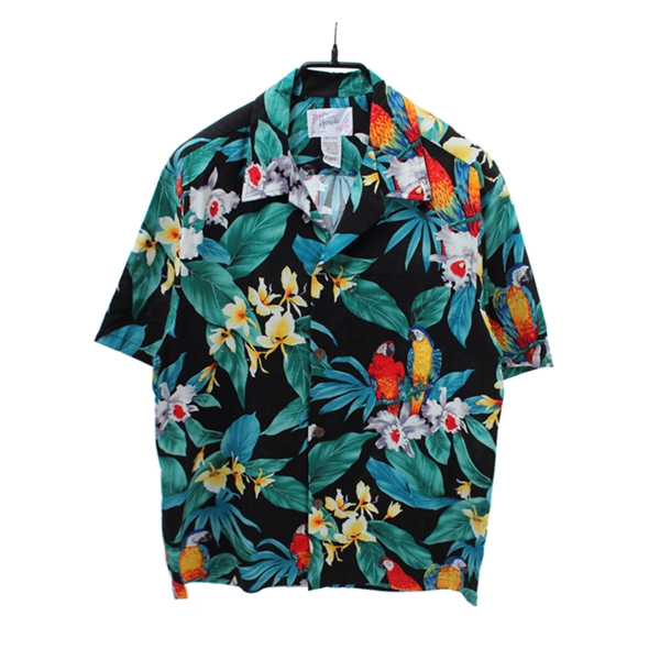 [HOWIE]   코튼 반팔 셔츠( MADE IN HAWAII )[SIZE : MEN S]