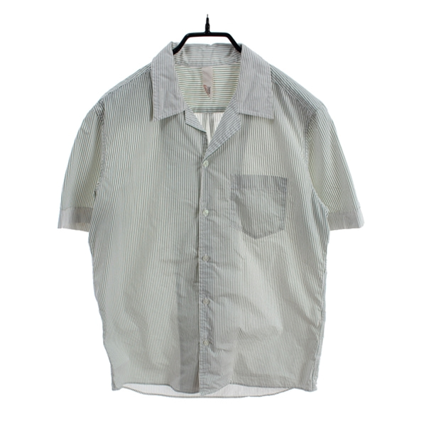 [TAKEO KIKUCHI]   코튼혼방 반팔 셔츠( MADE IN JAPAN )[SIZE : MEN L]